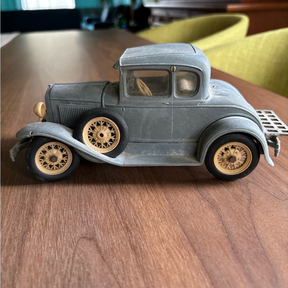 Vintage Gray Model Car